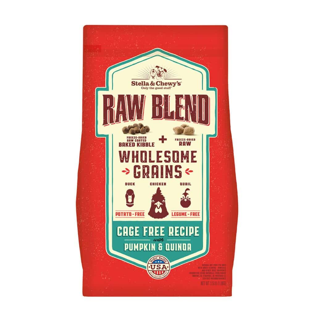 Stella & Chewy's - Cage-Free Recipe with Pumpkin & Quinoa Raw Blend Kibble Wholesome Grains (Dry Dog Food)